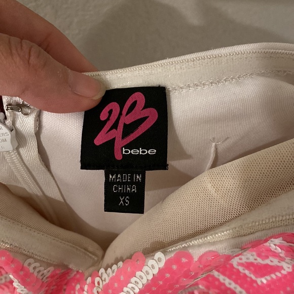 2B Bebe Sequence Dress - Picture 3 of 4